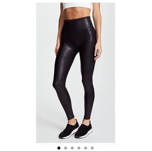 Spanx faux leather leggings